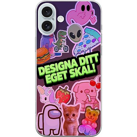 Design ditt eget iPhone 16 Plus Mobildeksel