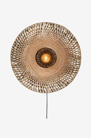 Good&Mojo - Vegglampe Kalimantan S - Natur - Vegglamper - Fra Homeroom