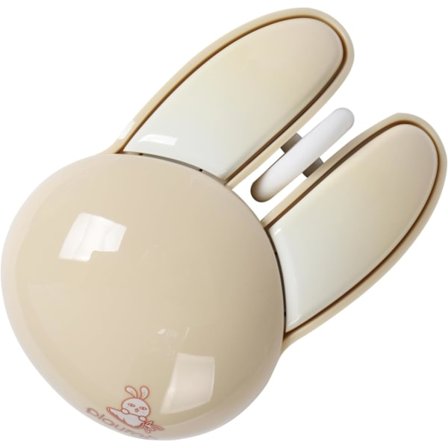 Langaton hiiri Kawaii Pupu Muotoinen Kannettava Hiljainen Kevyt Johdoton USB Optinen Johdoton Hiiri - Beige