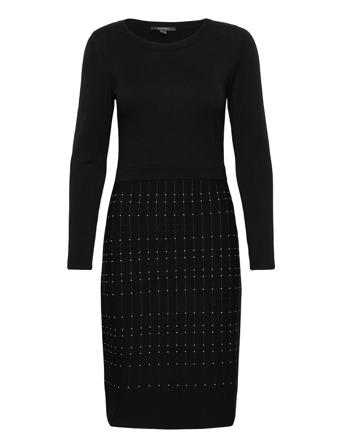 Dresses Flat Knitted Black Esprit Collection