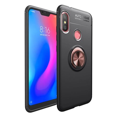 Ringo Xiaomi Mi A2 Lite cover - Sort / Rose guld