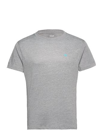 Male Sport T-Shirt 1 Pack T-shirts Short-sleeved Grå Danish Endurance