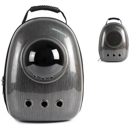 Ecent Rejserygsæk med Transparent Låg / ABS til Katte 6,5 kg og Hunde 6 kg