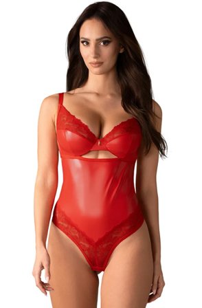 Obsessive Aliosa Teddy Red XXL/XXXL Teddy