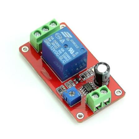 12V Viivekytkinrele Ne555 Säädettävä Viivekytkin 1-20 Sekuntia DC Uusi