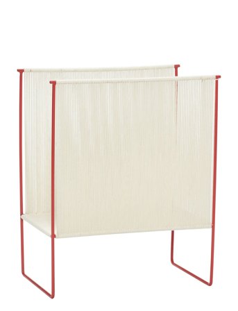 Hübsch String Magasinholder - White - ONE SIZE