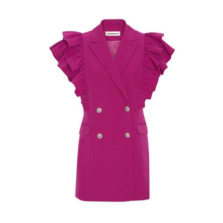 Custommade - Klänningar - Rosa - Dam - Storlek: Xs, Dam, Storlek: XS