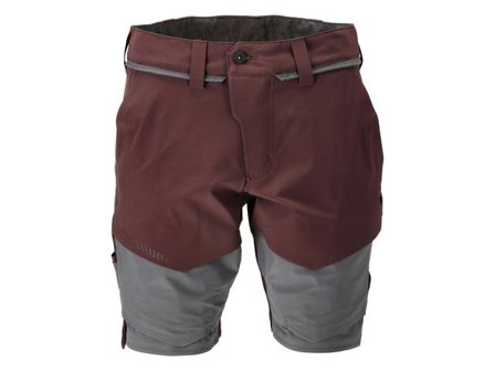 MASCOT Shorts 24 cm Customized vröd/grå C60 - Lyreco - Arbetskläder > Arbetsbyxor och shorts > Arbetsshorts och piratbyxor