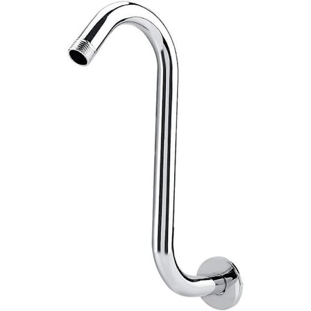 8 Tuuman Suihkupään Varsi Ruostumattomasta Teräksestä Korkea S-Muotinen Suihkun Pidentäjävarsi Kotiin Hotellin Kylpyhuoneeseen