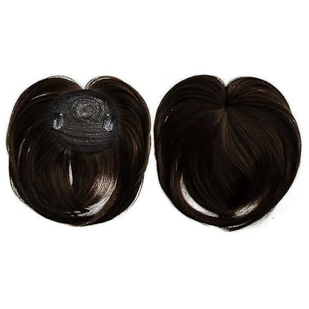 Clip-on hårtop i varmebestandige fibre - Hårforlængelse - Paryk - Hårstykke til kvinder