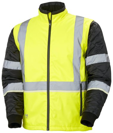 Helly Hansen Workwear UC-ME 73185_369 Vinterjacka varsel, gul/svart Varsel, Gul/Svart, Kläder