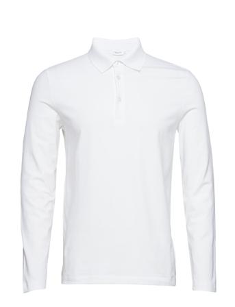M. Luke Lycra Polo Shirt White Filippa K