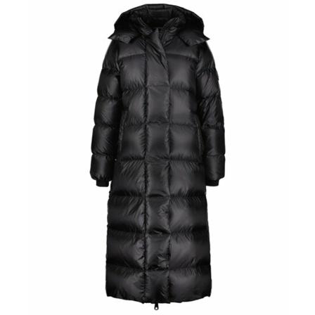 Monel Down Coats Sort, Dame Parka