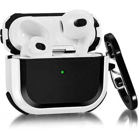 Snyggt Skal för Airpods 3:e Generationen, Stötsäkert AirPod 3-skal iPod Gen 3 Hårdt Skal för Män Kvinnor, Kompatibelt med Apple Airpod Trådlöst 3:e G