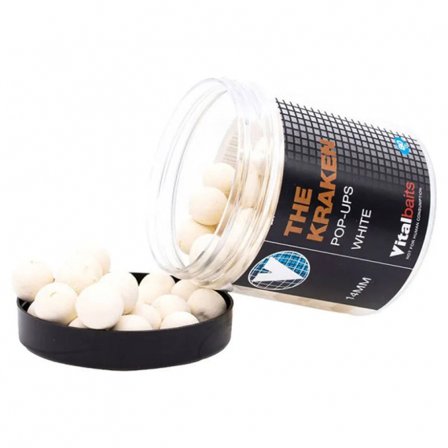 Vital Baits Pop-ups The Kraken 14mm White 80g