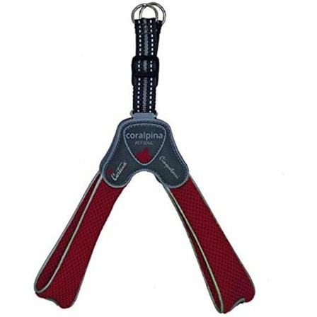 Coralpina Cinquetorri -koiranvaljaat, punainen, koko 5 (40-50 cm)