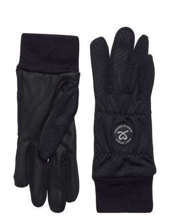 Ella Glove With Logo Accessories Gloves Finger Gloves Svart Daily Sports*Betinget Tilbud
