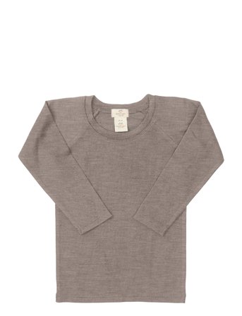 Copenhagen Colors Merino Light Knitted T-Shirt Ls - Beige - 116
