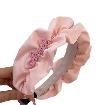 Oregelbundna Rufsade Hårband med Bred Kant