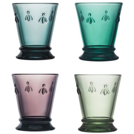 La rochère Abeille vannglass 26 cl 4-pakning, miks' - 'Blandet