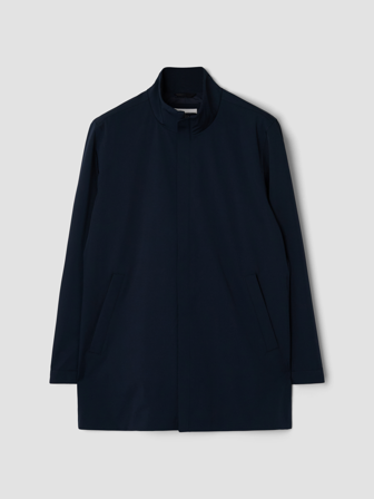 MATCH - Como frakk - Mario Conti - Str. L - Herre - Jakker & Frakker - Blå - 100% polyester - resirkulert. Fôr: 100% polyamid - resirkulert