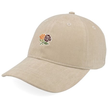 Les Deux - Beige unconstructed Cap - Felipe Dark Sand Dat Cap / Unstructured @ Hatstore
