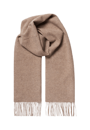 Wera Halsduk i ull FRANCA Halsdukar & scarves Beige ONESIZE