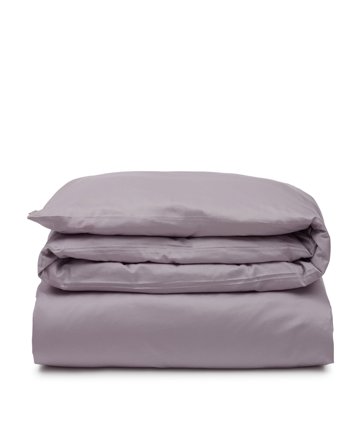 Lexington Hotel sateen duvet cover soft purple