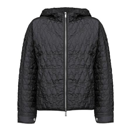 Pinko Monogram Quilted Jakke Sort, Dame