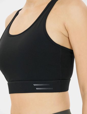 Endurance Cynthian W Sports Bra - Black - XS