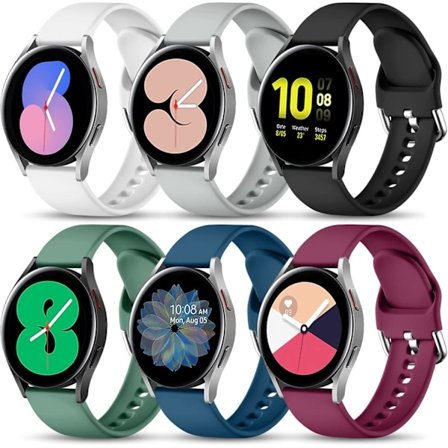 Armband Kompatibla med Galaxy Watch 7 6 5 4 Armband 40mm 44mm/Galaxy Watch 5 Pro 45mm/Watch 4 6 Classic 42mm 46mm 43mm 47mm/Active 2