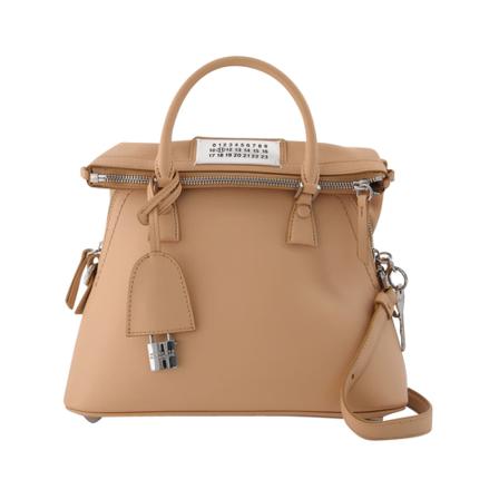 Maison Margiela, Handbag Beige, Dames, Maat:ONE Size,leer