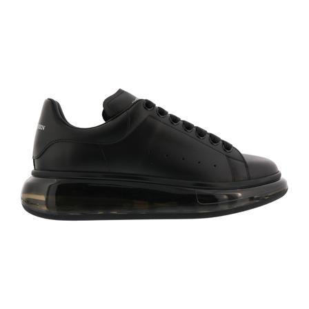 Alexander McQueen, Oversized Sneakers Zwart, Heren, Maat:42 1/2 EU