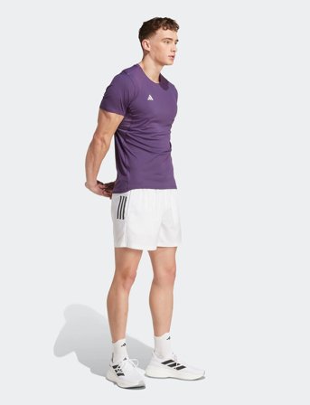 adidas Performance Adizero E Tee - Purple - XL