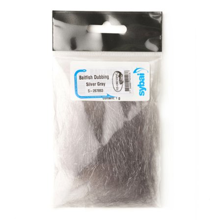 Baitfish Dubbing - Silver Gray