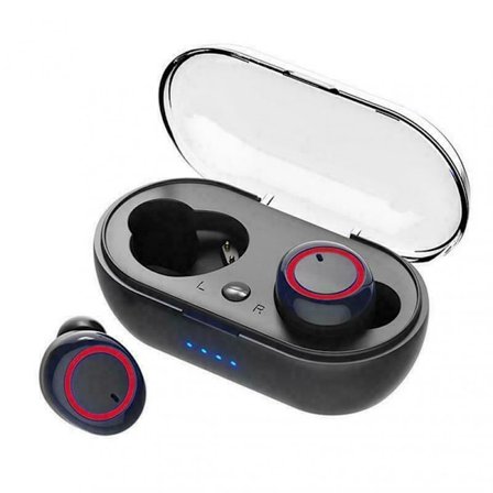 TWS Y50 Bluetooth Earphone 5.0 Wireless Headset Vattentäta hörlurar True Bluetooth Wireless Headphone Stereo Sport Earphones