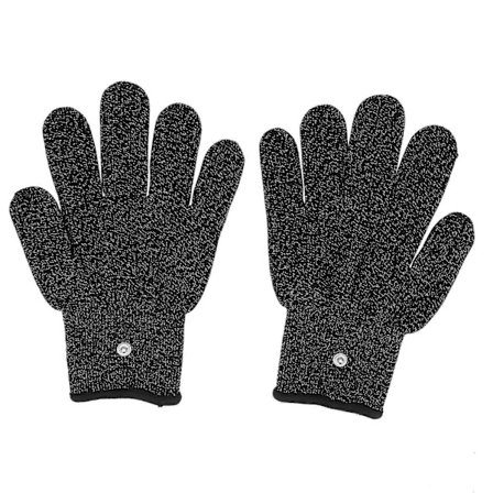 Elektrodhandskar Elektroterapi Massageapparat TENS Maskin Antistatiska Elektrodhandskar (S 19cm 7.5in )YMMR)