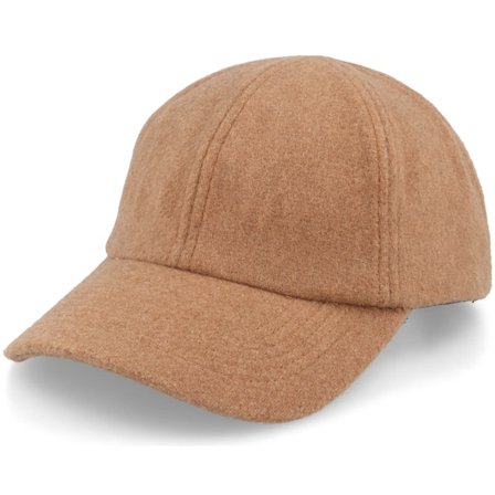 Stiksen - Beige unconstructed Cap - Unstructured Rewool 105 Camel Dat Cap / Unstructured @ Hatstore