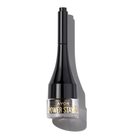 AVON Pomata per sopracciglia Power Stay Soft Black 2g - Gel e mascara sopracciglia