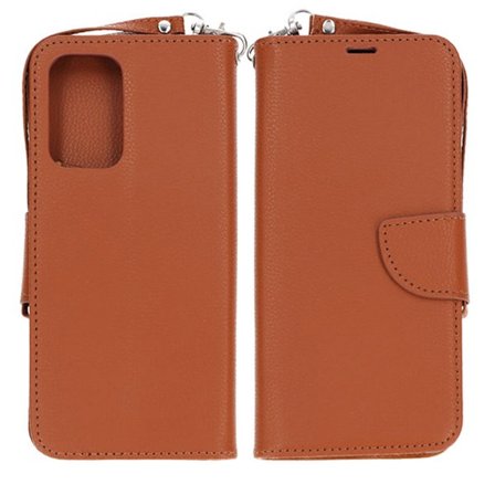 Samsung Galaxy A52 5G Plånboksfodral med Stativ - Brun