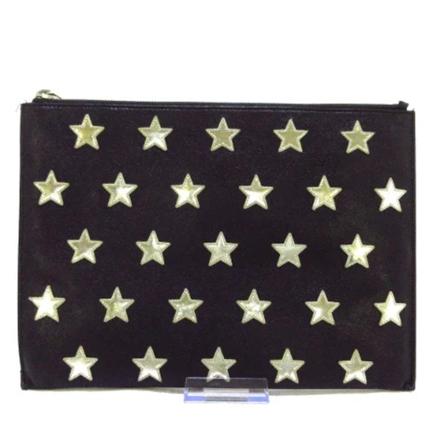 Saint Laurent Vintage, Pre-owned Wallets Zwart, Dames, Maat:ONE Size,leather
