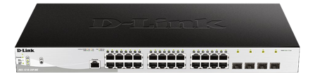D-LINK DGS 1210-28P/ME - switch - 28 porter - Styrt - rackmonterbar