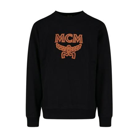 Mcm, Round-neck Knitwear Czarny, Mężczyzna, Rozmiar: S