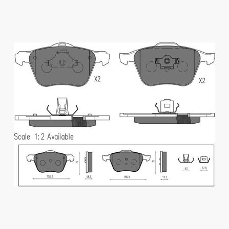 Biltema - Bremseklosser