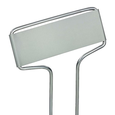 24st Metallväxtetiketter Trädgårdsmarkörer T-typ Trädgårdsskötsel Namnlappar Örter Krukor