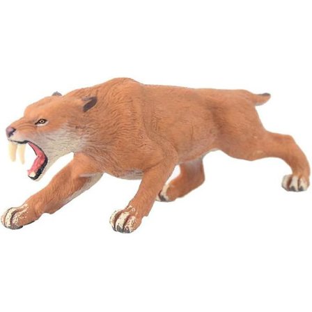 Sabeltandad Tiger Vilddjursstaty