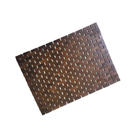 Bath Mat Anti For Slip Bathmat lattiamatto Bamboo Wood Shower Spa Home Floor