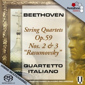 String quartets op.59 nos.2 3 Quartetto Italiano