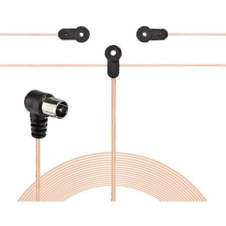 FM-antenn 75 Ohm FM Dipolantenn