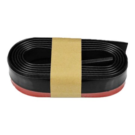 Stor stötfångarskydd framtill i gummi för bil, svart